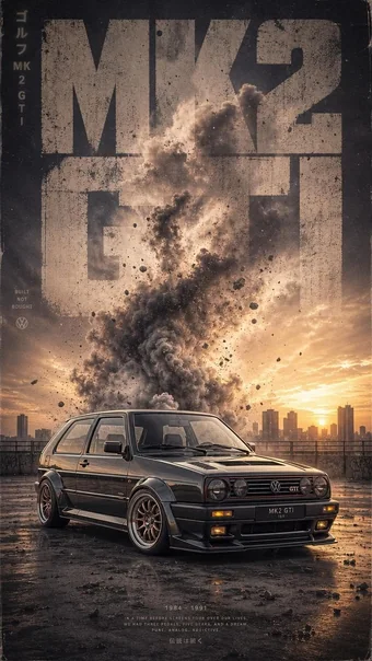 A saved car poster.